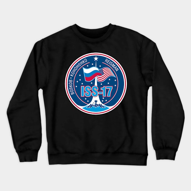 Expedition 17 Crew Patch Crewneck Sweatshirt by Spacestuffplus